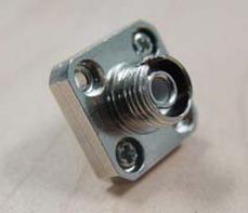 FC PC fiber optic adapter square metal flange version 2